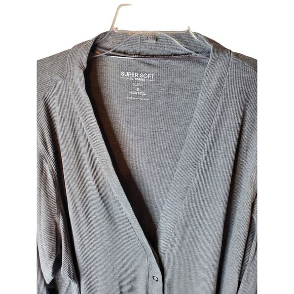 Torrid Sleep Super Soft Cardigan Sweater, 3X - Picture 2 of 6